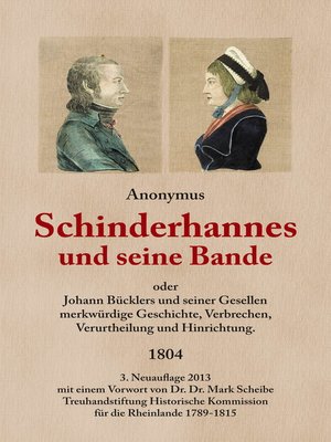 cover image of Schinderhannes und seine Bande